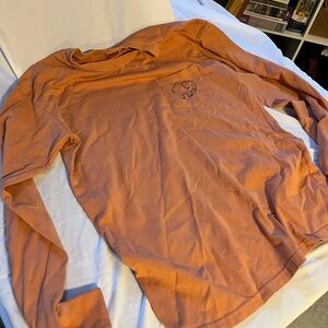 Ivory Ella Women's Orange Long Sleeve Tee